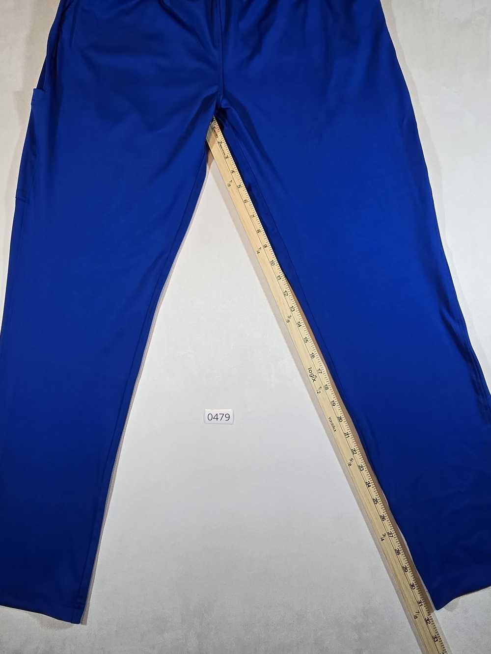 Women's FIT Scrubs Royal Blue Scrub Pants Athletic Material XL - Picture 7 of 8